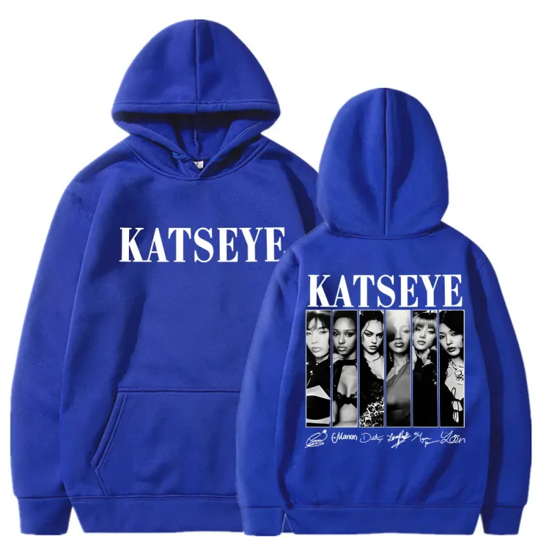 Limted Kpop Katseye Print Hoodies Vintage Trendy Men Women Y2k Hoody Sweatshirt Fleece Oversized Tracksuit Streetwear Fans Gifts — image 11