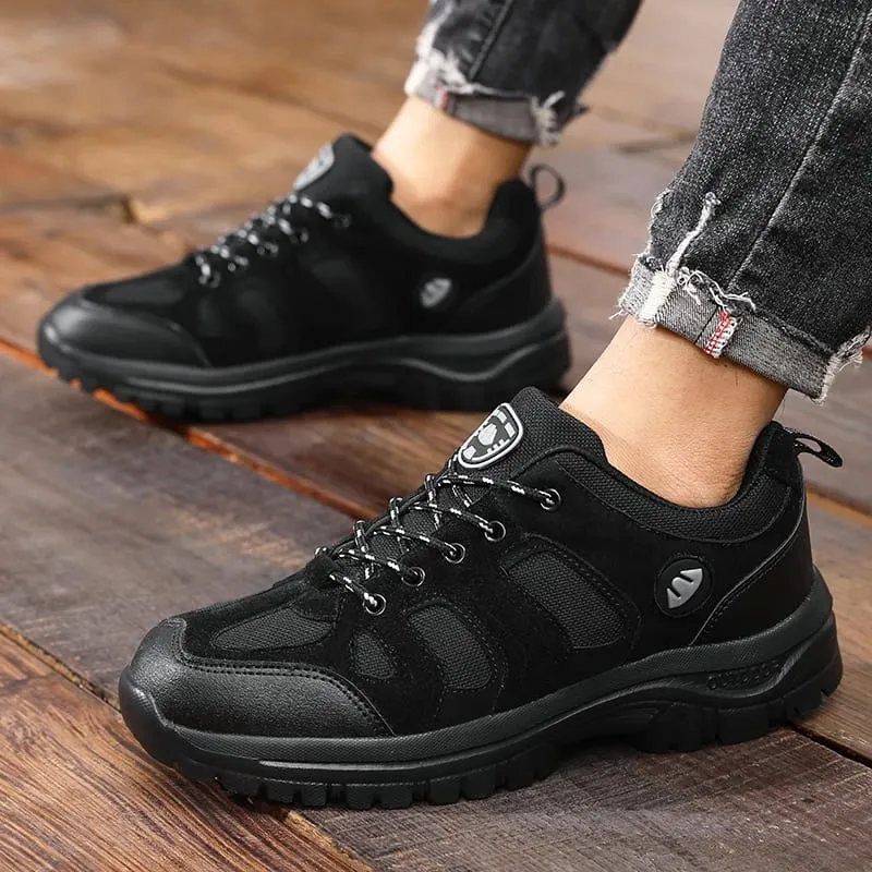 Outdoor Hiking Shoes for Men Anti Slip Wear-resistant Hiking Sneakers 2026 New Comfortable Breathable Durable Camping Mens Shoes — image 3