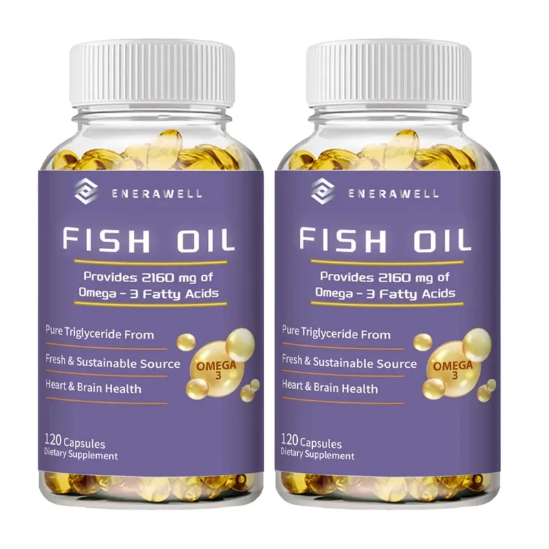 Omega 3 Fish Oil Capsules Support Brain & Nervous System Health Cardiovascular & Skin Health Antioxidant & Anti-Inflammation — image 10