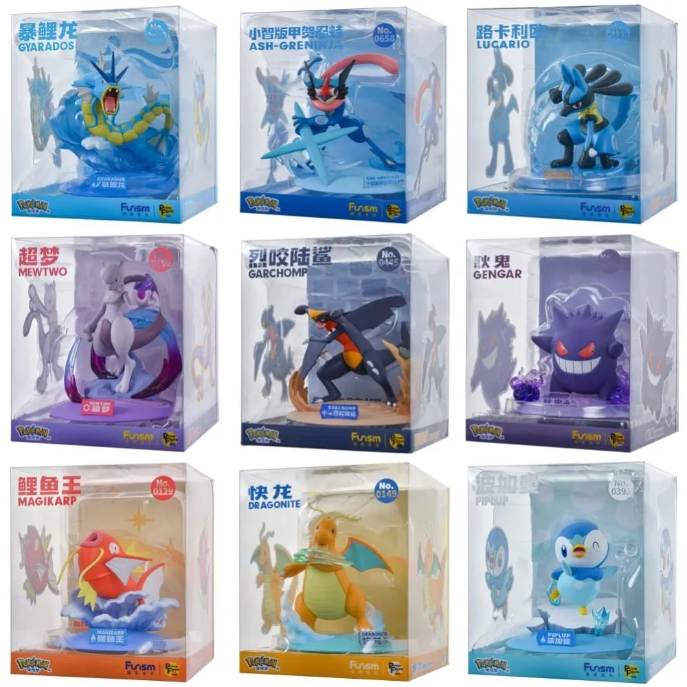 Ægte Pokemon Action Figurer Pikachu Mewtwo Figur Gardevoir Sylveon Anime Saml Model Lomme Monster Legetøj Gave — image 2