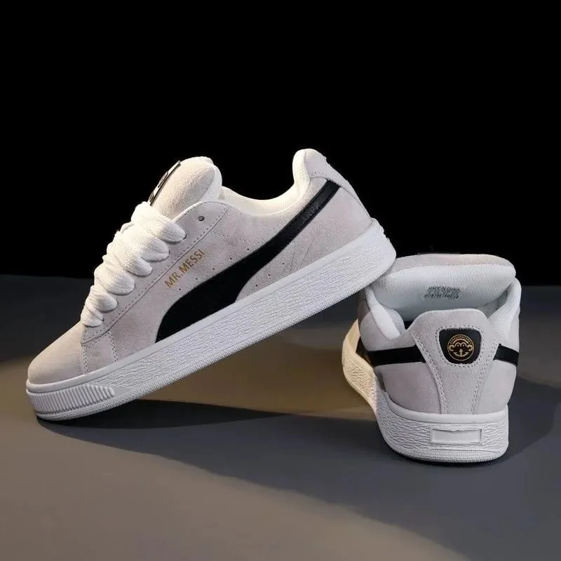 2026 New Men's Shoes Fashion Versatile Breathable Casual Shoes Anti Slip Thick Soled Board Shoes — image 2
