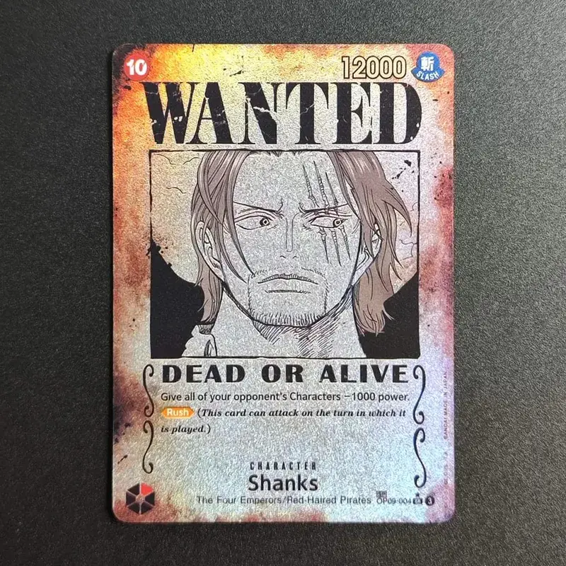 Proxy ONE PIECE CARD Luffy Shanks ACE Roger Teach Kaido Character Card Wanted Alternate Art English Collection Anime Cards — image 12