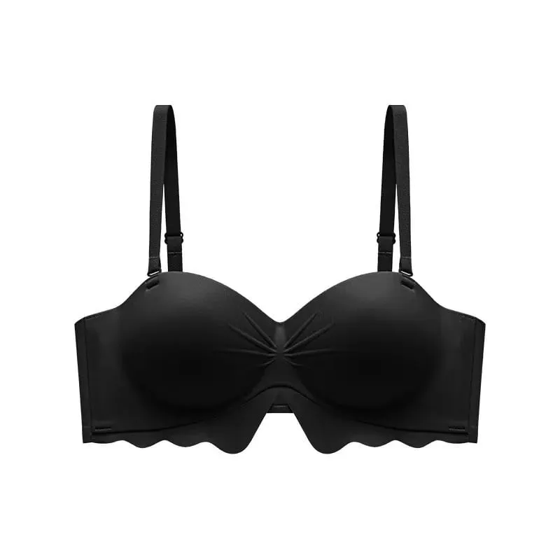 Sexy Seamless Push up Bra No Underwire Small Breast Gathering Anti-sagging Comfortable Lingerie for Women — image 8