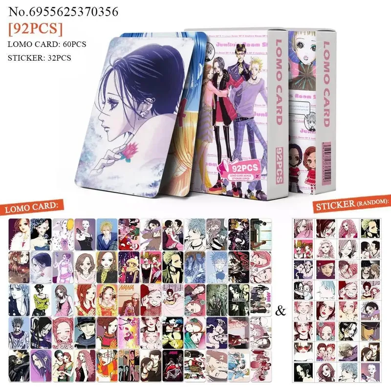 92 Anime Mini Cards NANA High-Definition Color Printed Photo Cards Nana Stickers ACG LOMO Cards Greeting Card Gifts — image 8