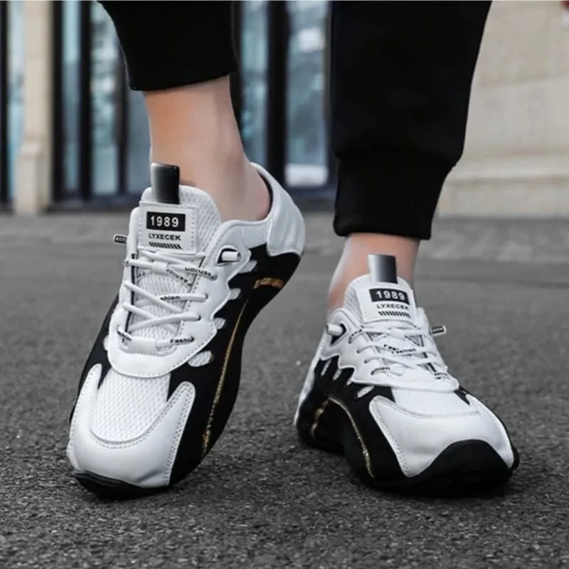 Men Sneakers teenage Trendy Shoes Summer Mesh Breathable Casual Shoes anti Slip Wear-resistant Platform Sneakers Tênis Masculino — image 4