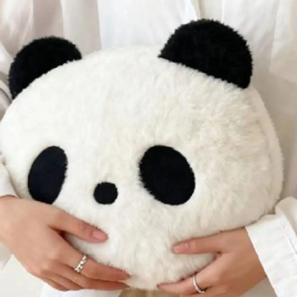 Stuffed Animal Plush Panda Cushion Bedroom Sofa Kawaii Stuffed Panda Pillow 30cm Home Decoration Panda Throw Pillows — image 8