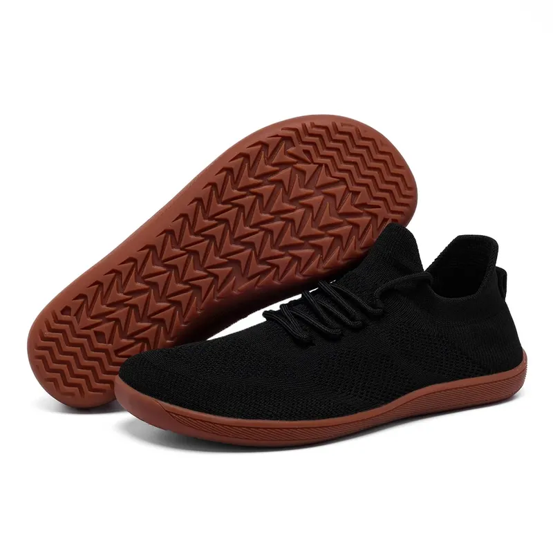 Minimalist Barefoot Shoes Unisex Lightweight Breathable Zero Soles Wide Toe Men's Running Shoes Outdoor Casual Walking Shoes