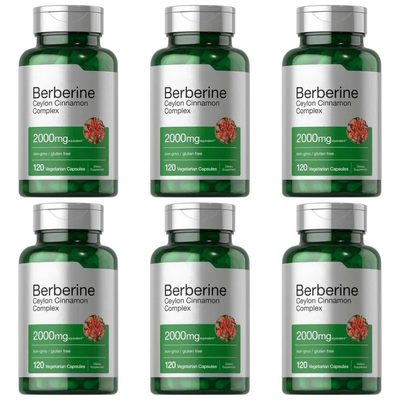 Berberine Ceylon Cinnamon Complex 2000mg แคปซูลมังสวิรัติ Non-GMO Gluten ฟรีอาหารเสริมเพื่อสุขภาพทุกวันสำหรับผู้ใหญ่ 120 นับ — image 12