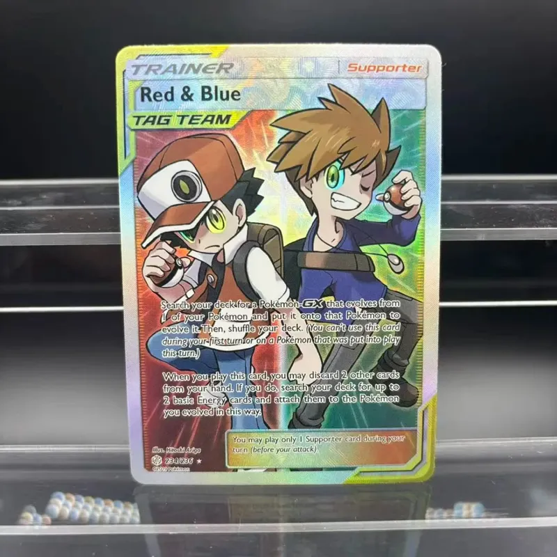 DIY Collection Cards Zekrom Umbreon Espeon Mewtwo GX EN Self Made Single Card Classic Game Anime Card Gift Toy — image 26