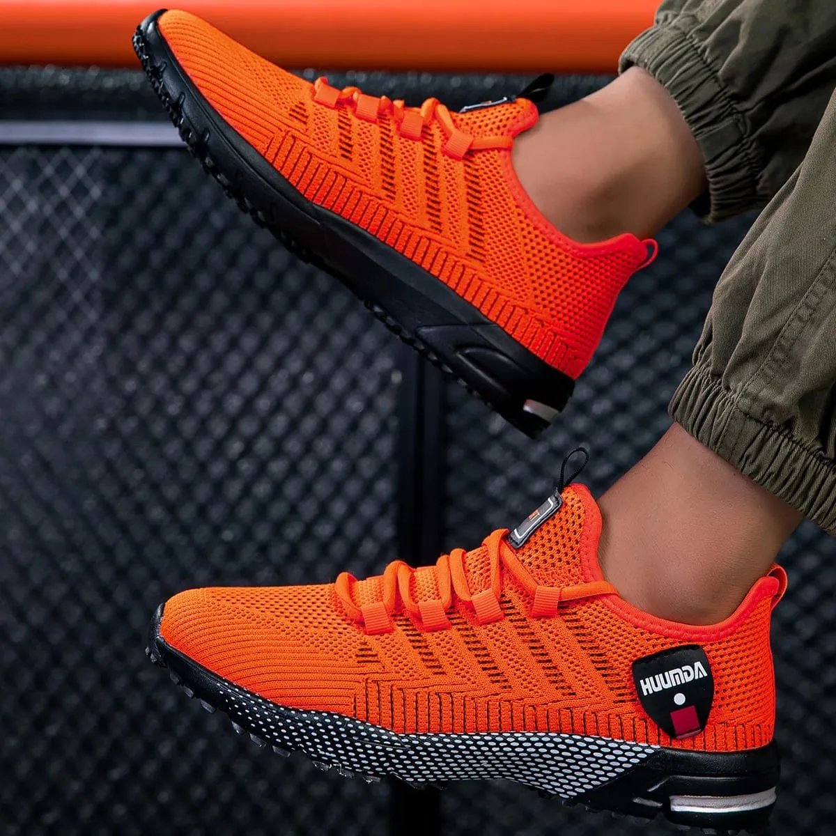 Summer Men Sneakers Lightweight Breathable Outdoor Casual Running Shoes Fashionable Tennis Training Shoes Men's Shoes — image 3