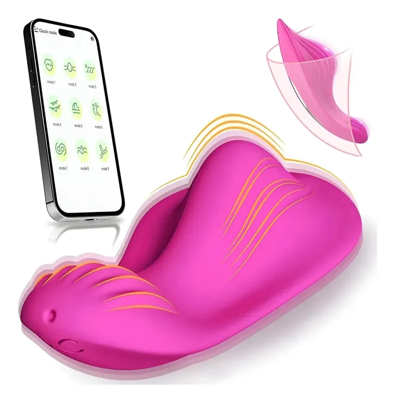 Mini Clitoris Vibrator Female Wearable Panties Vibrator Clit Stimulator APP Control Aldult Sex Toy for Women Couples Masturbator