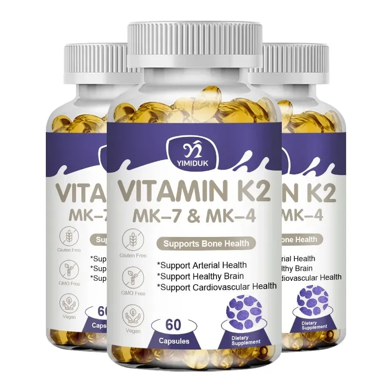 Vitamin K2 (MK7 & MK4) with D3 Supplement- Support Strong Bones & Healthy Brain Cardiovascular Health — image 9