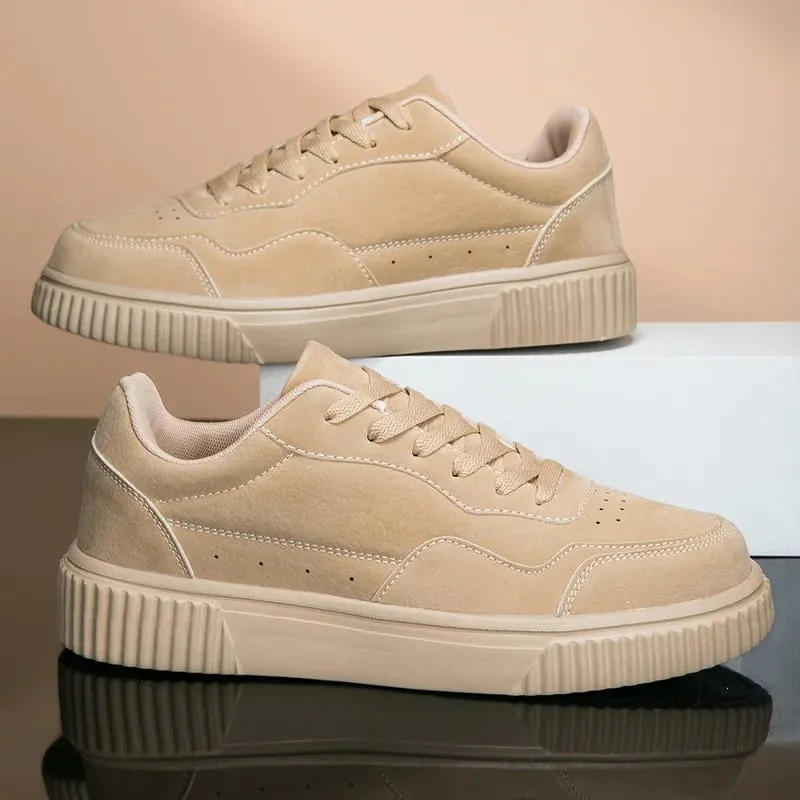 Unisex Sneakers Casual Board Shoes Men Chunky Platform Footwear Women Classic Lace Up Skate Shoes Lightweight Trendy Sneakers — image 6