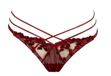 Hot Sale Summer Lace Embroidery Cross Tie Lingerie Set Sheer Mesh Push Up Bra Comfort Daily Wear Underwear Set for Women 32-38 — image 12