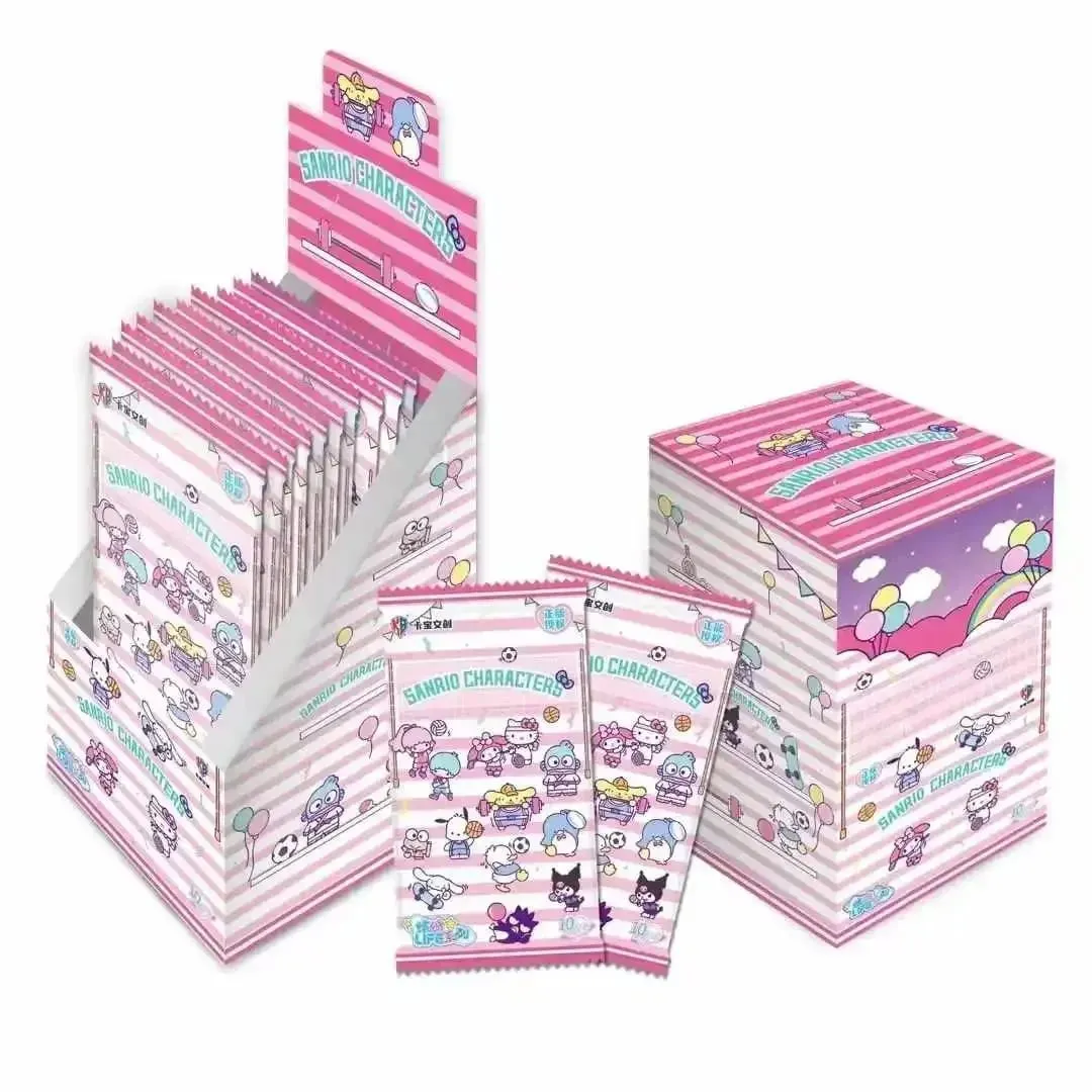 Genuine Sanrio Family Shining Dream Journey Series Limited Edition Collectible Cards Peripheral Children Holiday Toys Gifts