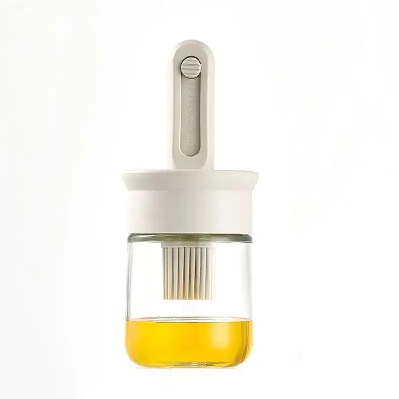 Bouteille distributrice d'huile sans BPA, ensemble de brosses en Silicone résistant à la chaleur pour la cuisson, barbecue, accessoire de cuisine en plein air pour pique-nique 1 pièce — image 9