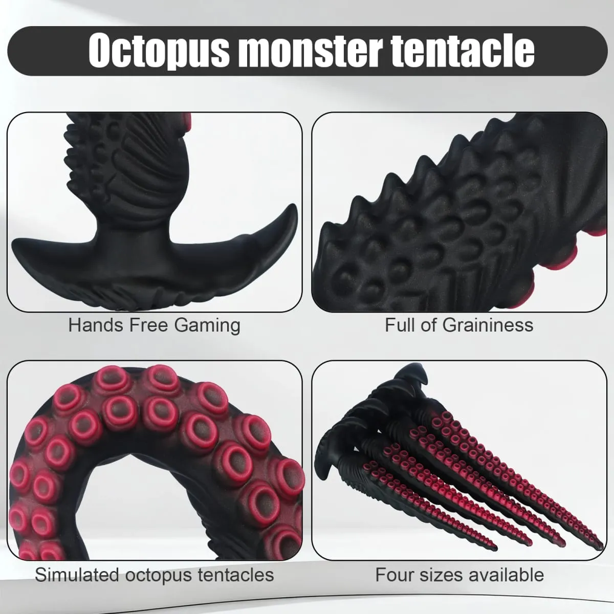 Super Long Huge Anal Plug Fantasy tentacle Anal trainer Dilator Plugs Thick dildo Big Butt Plug Sex Toys for Women Men butt plug