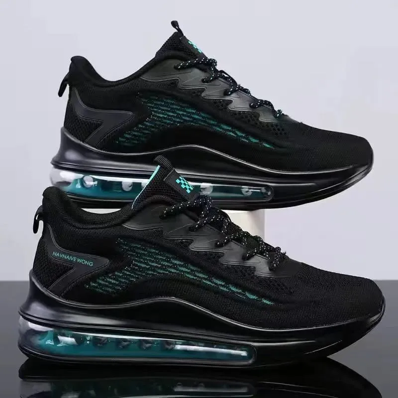 2026 New Men's Sneakers Lightweight Breathable Running Shoes Non-slip Shock-absorbing Athletic Sports Shoes Comfortable Casual T