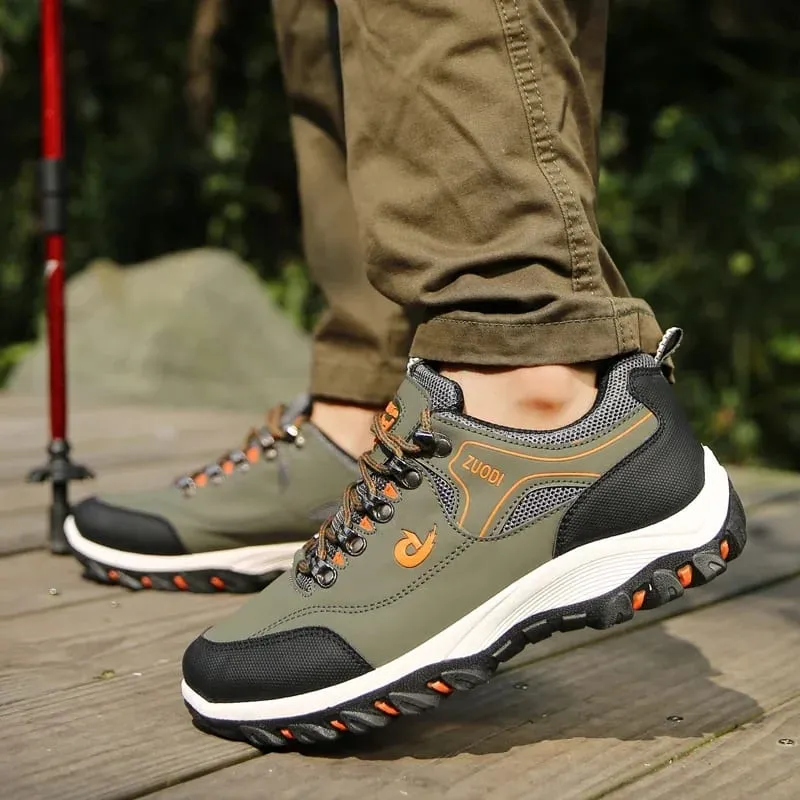 Men's EVA Hiking Shoes Waterproof Anti Slip Leather Outdoor Sports Shoes for Camping Running Jogging 2025 New — image 4