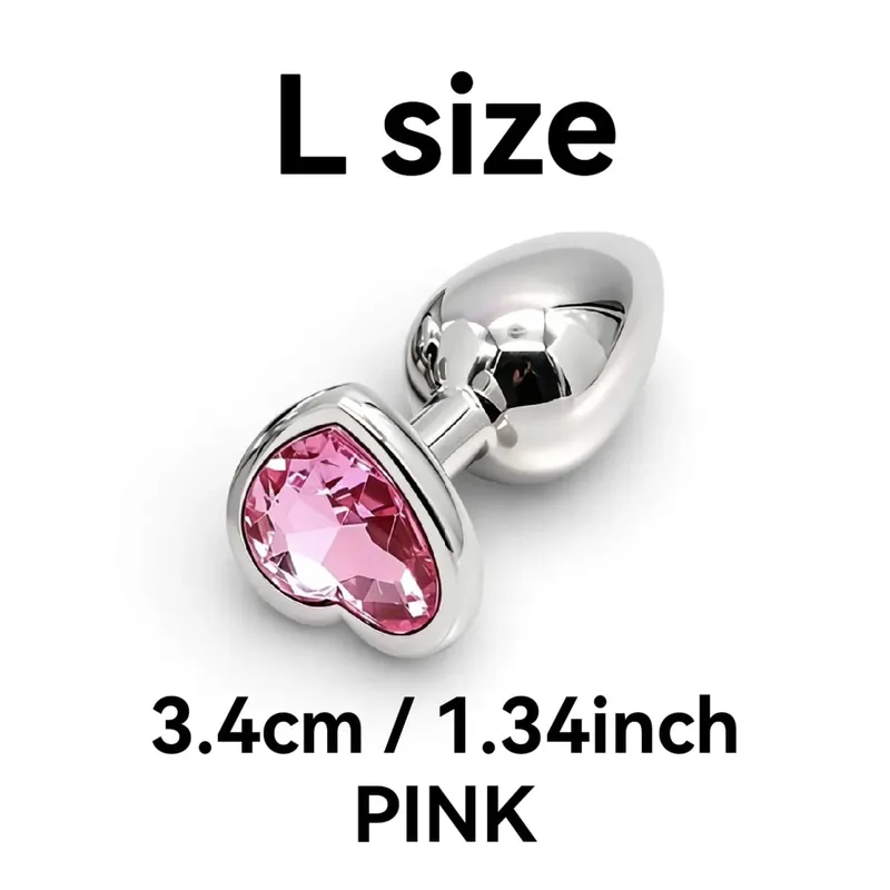 Metal Anal Plug Jewelry Base Beginner To Expert 5 Size Butt Plug Adult Toys Tail Female/Male Dildos Sex Toys Couples Adults Game — image 9