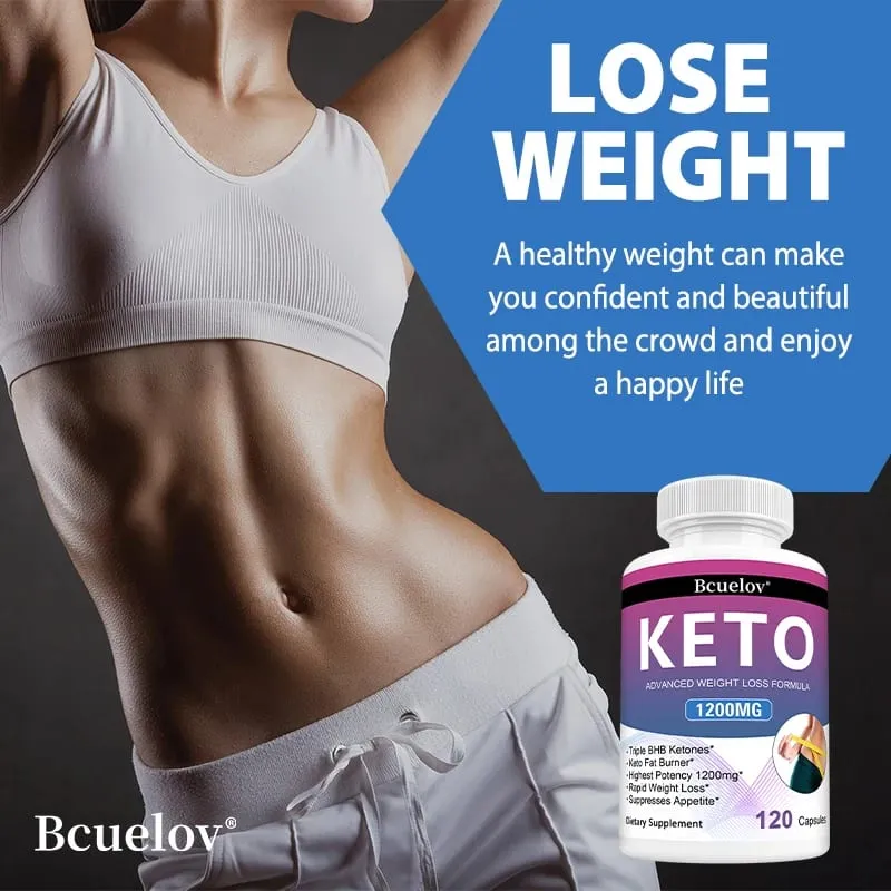 Capsule Keto avanzate Gestione del peso Metabolismo Aumento del controllo dell'appetito Supporto energetico Integratore per la salute dell'apparato digerente — image 2
