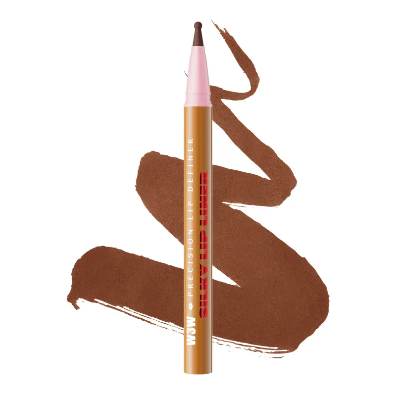 Longwear Liquid Lip Liner עמיד למים 24 שעות עמיד ארוכות טווח שפתיים Liner Stain Marker Pen 2-in-1 Lipliner מט חצי קבוע