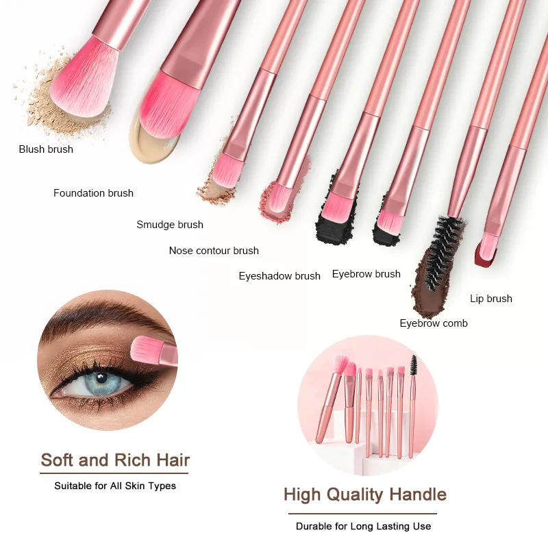 72 Colors Eyeshadow Palette with 8Pcs Makeup Brushes Matte Shimmer Glitter Bright Colorful Eye Shadow Makeup Kit for Party Stage