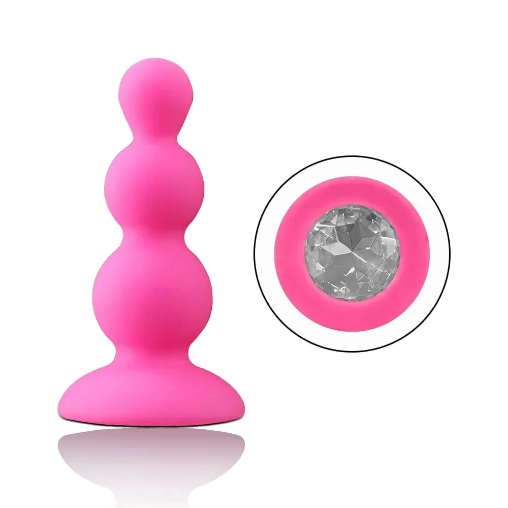 Mini Anal Plug Sex Toys silicone Crystal Annal Extreme Butt Buttplug for Woman Prostate Massager Stimulator Adult Toys For Man — image 6