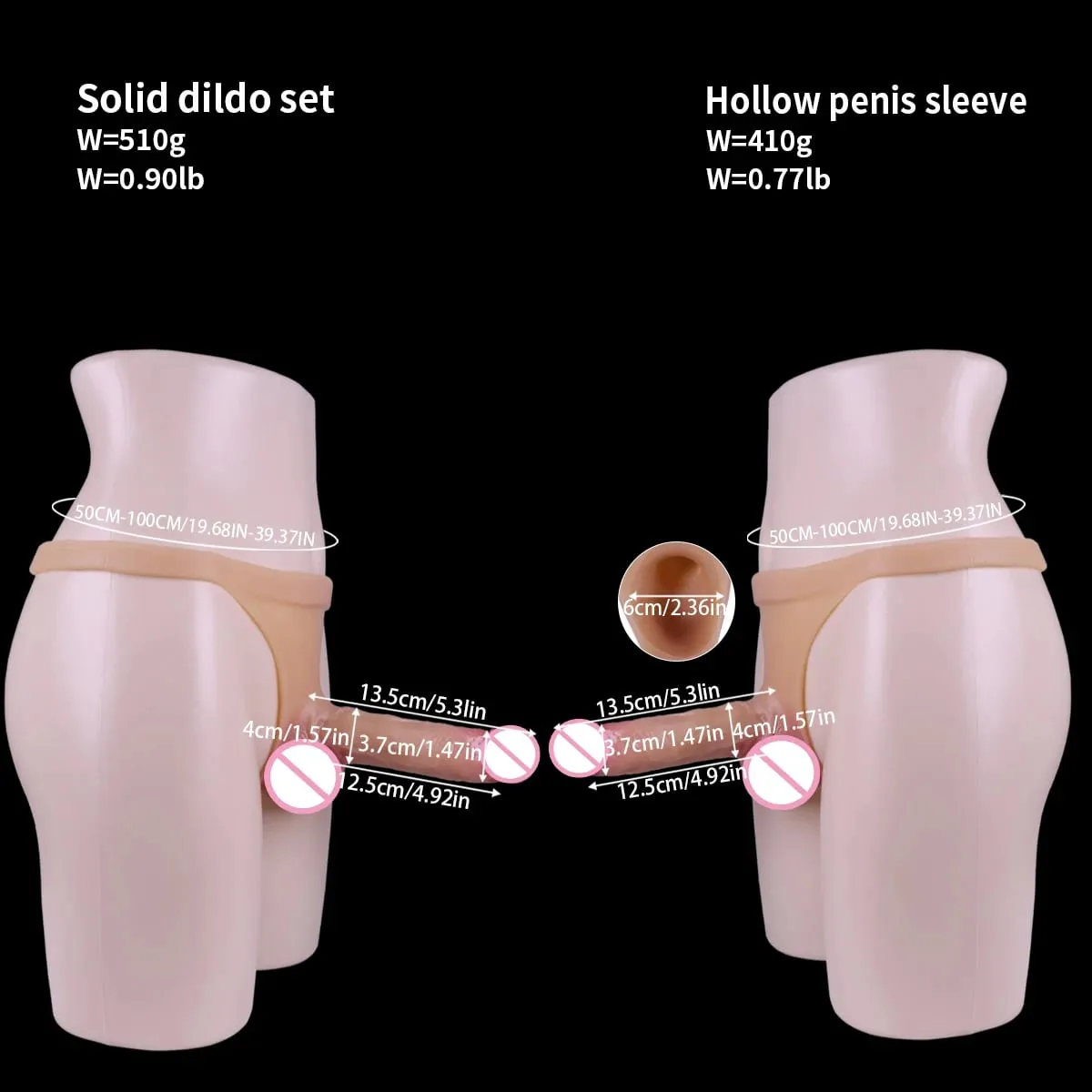 Pulseira de silicone em vibrador para lésbicas gays reutilizável oco manga pênis sensação de pele calças vibrador cinta pênis brinquedos sexuais para homens 18