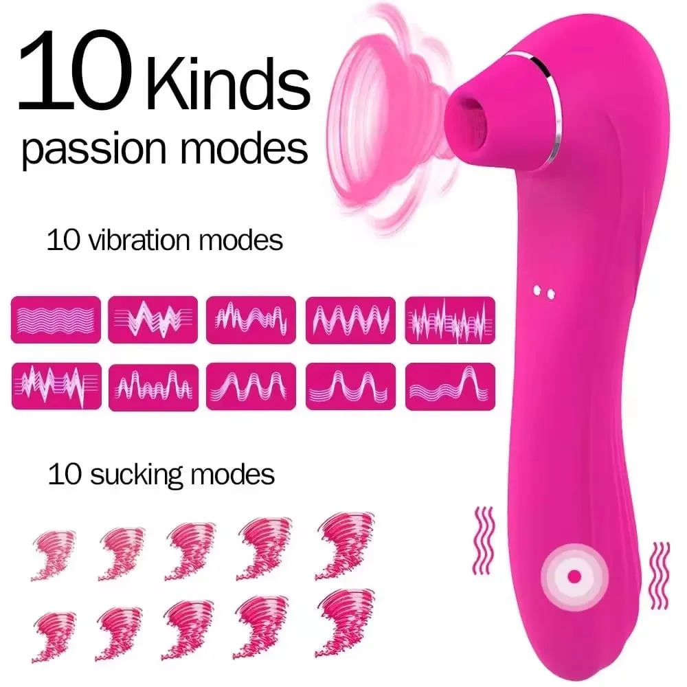 Clit Sucking Blow 진동기 여성용 Clitoral Sucker 젖꼭지 클리토리스 자극기 성인용 섹스 토이를위한 방수 질 숍 — image 3