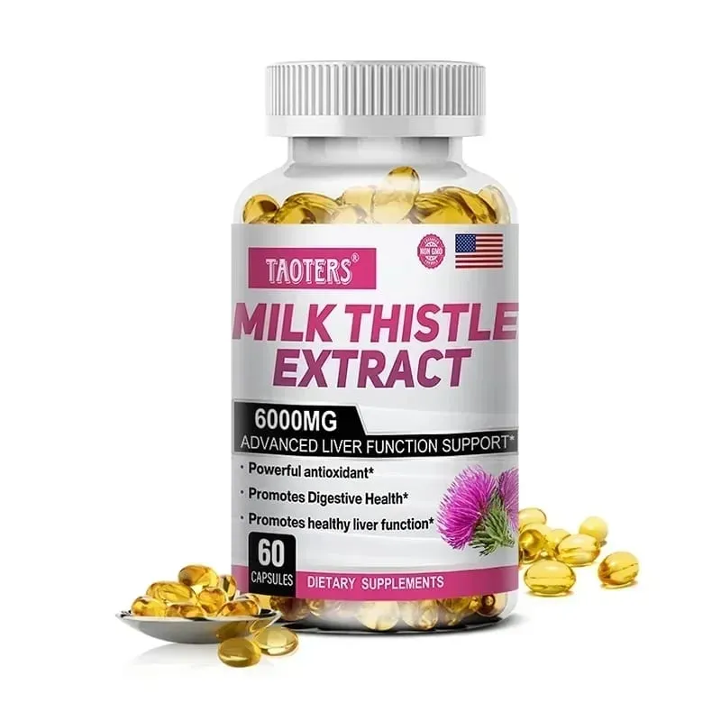 Milk Thistle with Dandelion Root - Liver & Kidney Health Support Supplement - Vegan Non-GMO Gluten Free — image 8