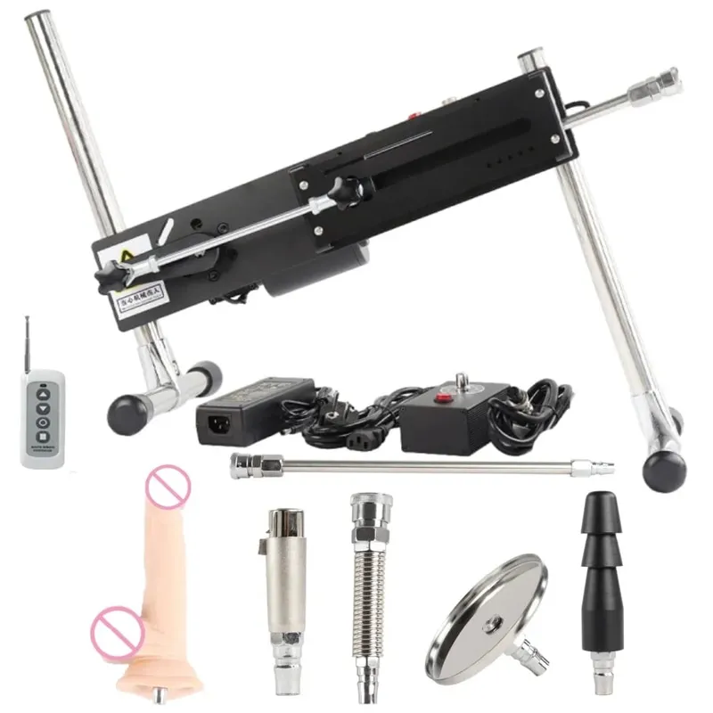 70W/120W/200W Power Sex Machine Silent Adults Masturbation Vac-u Lock Sex Machine With Dildo for Women Sex Toys