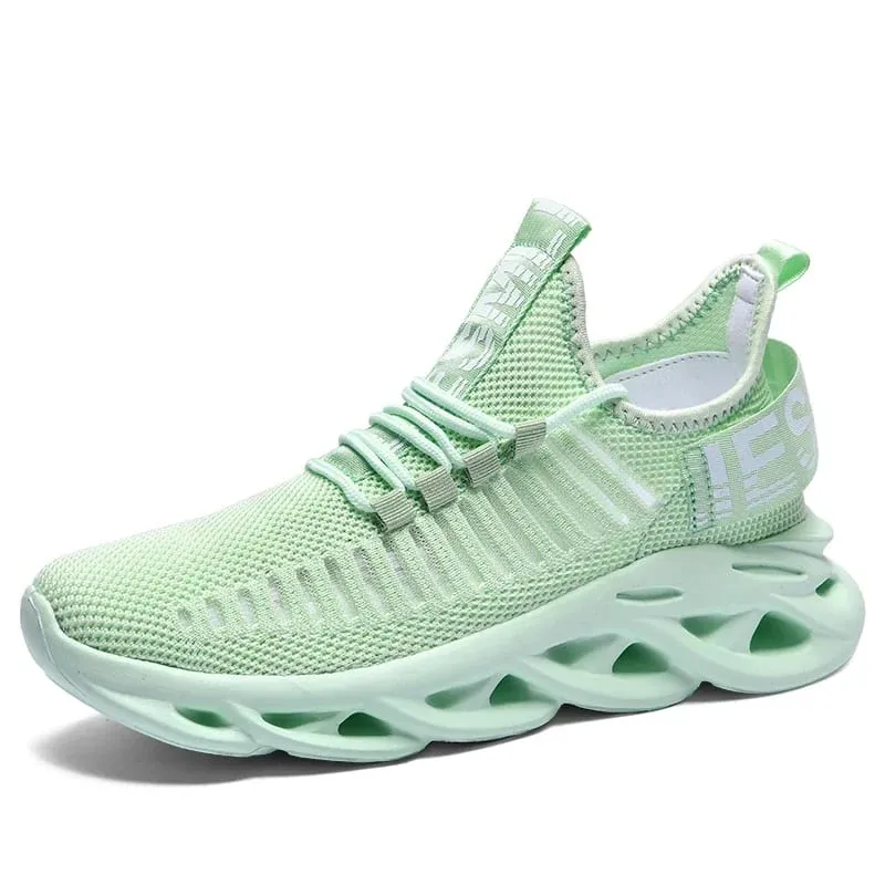 Mens Athletic Sneakers Lightweight Breathable Gym Shoes Non Slip Walking Shoes Comfortable Sports Shoes For Men Training