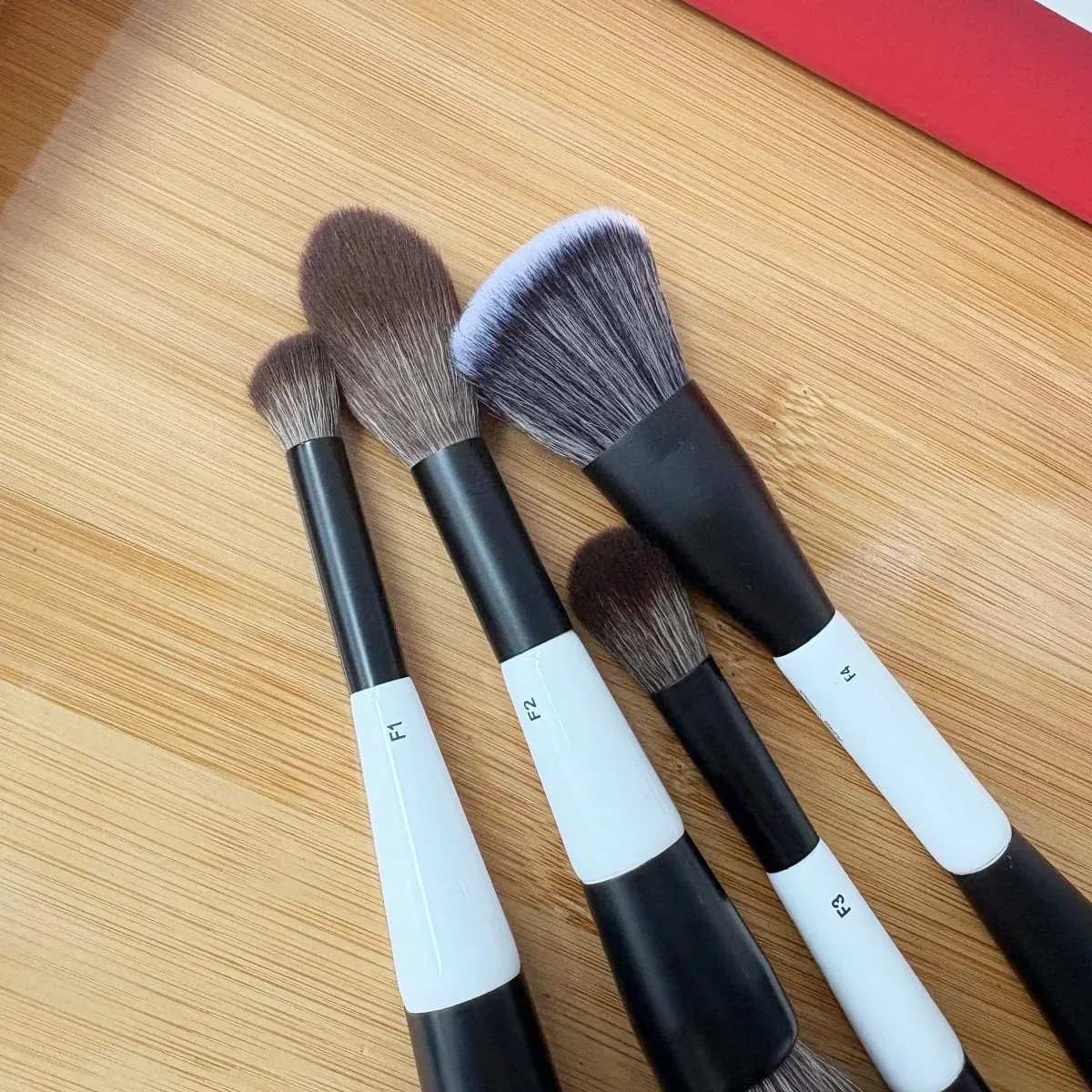 Face Makeup Brush F1 Dual-Ended Contour Blush F2 Powder Brush F3 Highlight Soft Synthetic Hair Cosmetic Brushes