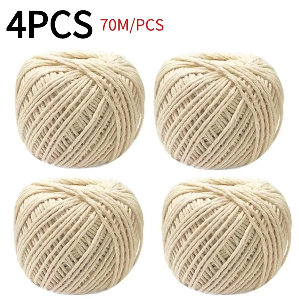 1/2/3/4/5/10/20PCS Cooking Tools Butcher's Cotton Twine Meat Prep Trussing Turkey Barbecue Strings Meat Sausage Tie Rope Cord — image 11