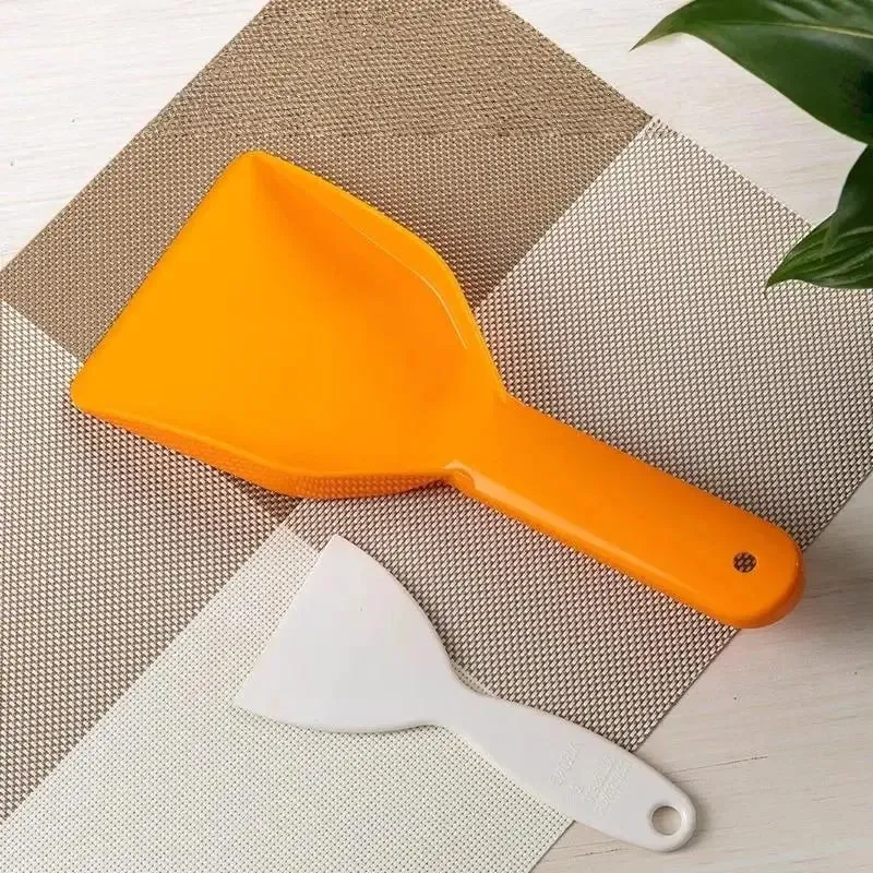 Refrigerator Defrost Shovel Ice Scraper Plastic Freezer Ice Shovel Kitchen Oil Removal Shovel Handheld Deicing Tools