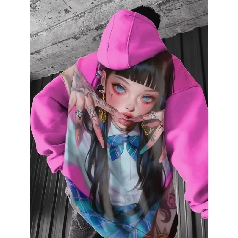 Japanese Anime 3d Print Hoodie Men Women Fashion Sexy Samurai Tracksuit Casual Hoodie Sweatshirt Autumn Winter Clothes Y2k Coat — image 2