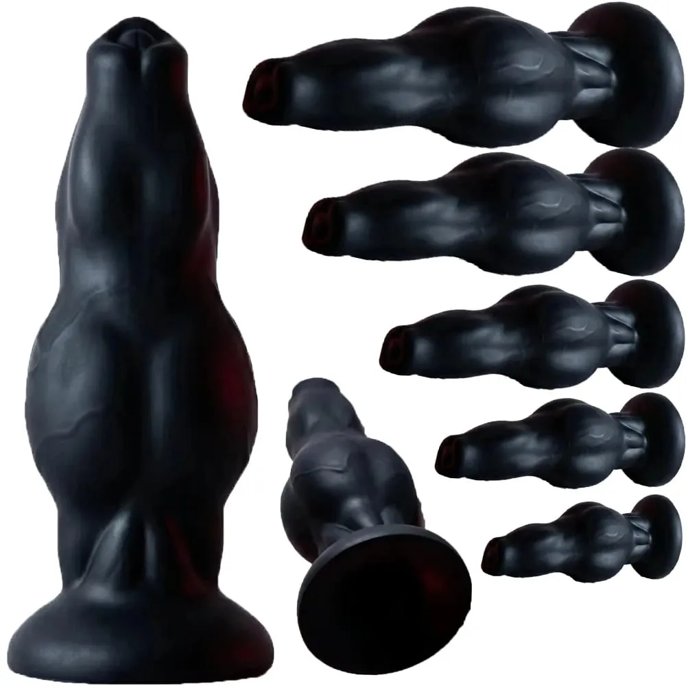 NEW Large Animal Penis Huge Dog Cock Dildo Suction Cup Masturbator Female Anal Butt Plug Big Anal Plug Adult Sex Toys Products — image 1