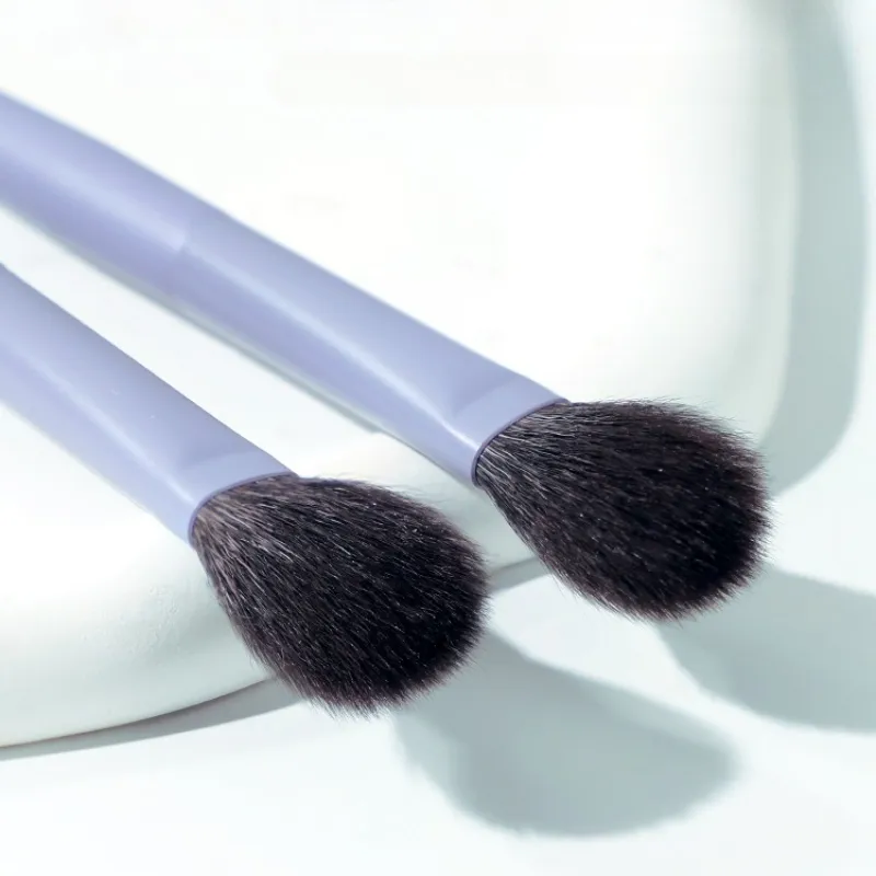 1PC Super Soft Purple Blusher Brush Foundation Contour Eye Shadow Brush Highlight Brow Shadow Brush Makeup Brushes
