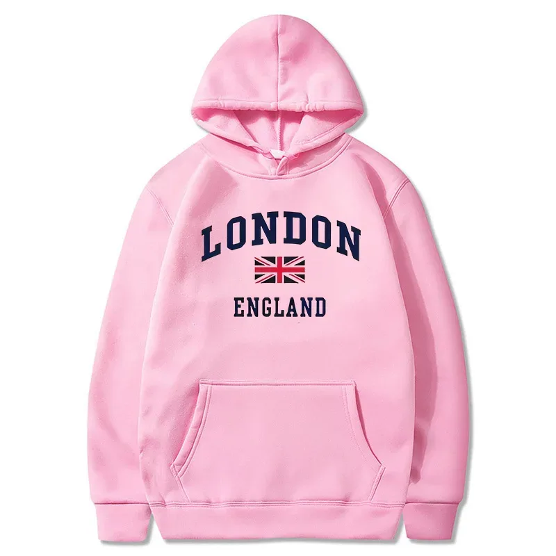 London England Hoodie Men's Hooded Sweatshirts Winter Autumn Fleece Outdoor Sports Casual Pullover men womens Hoodies Clothing — image 8