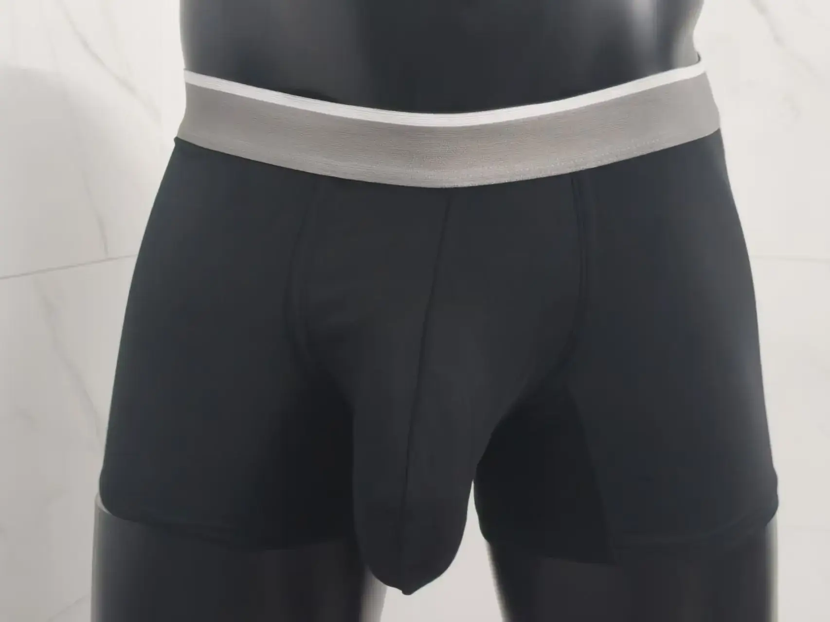 프리미엄 남성 모달 복서 팬티 큰 주머니 속옷 초대형 벌지 통기성 냉각 강화 경량 남성 복서 팬티 — image 10