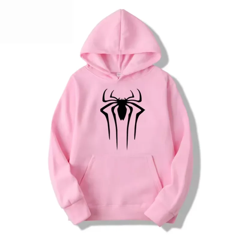 Latest Fashion Men's and Women's Hoodies Casual Hoodies Unisex Trendy Printed Spider Pattern Hoodies — image 10