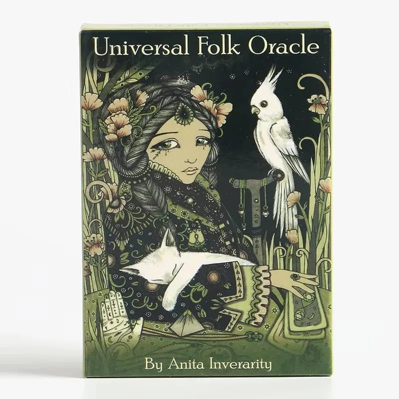 Universal Folk Oracle cards A 44 Tarot Deck English Version For Fortune-telling Party Board Game Card Deck Divination Fate — image 2