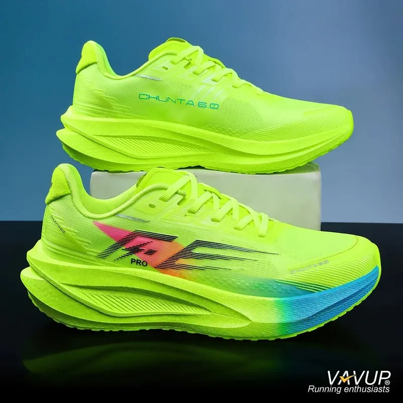 Marathon Men Running Shoes Carbon Board Speciality Sports Breathable Lightweight Women's Comfortable Athletic Chunta Sneakers — image 4