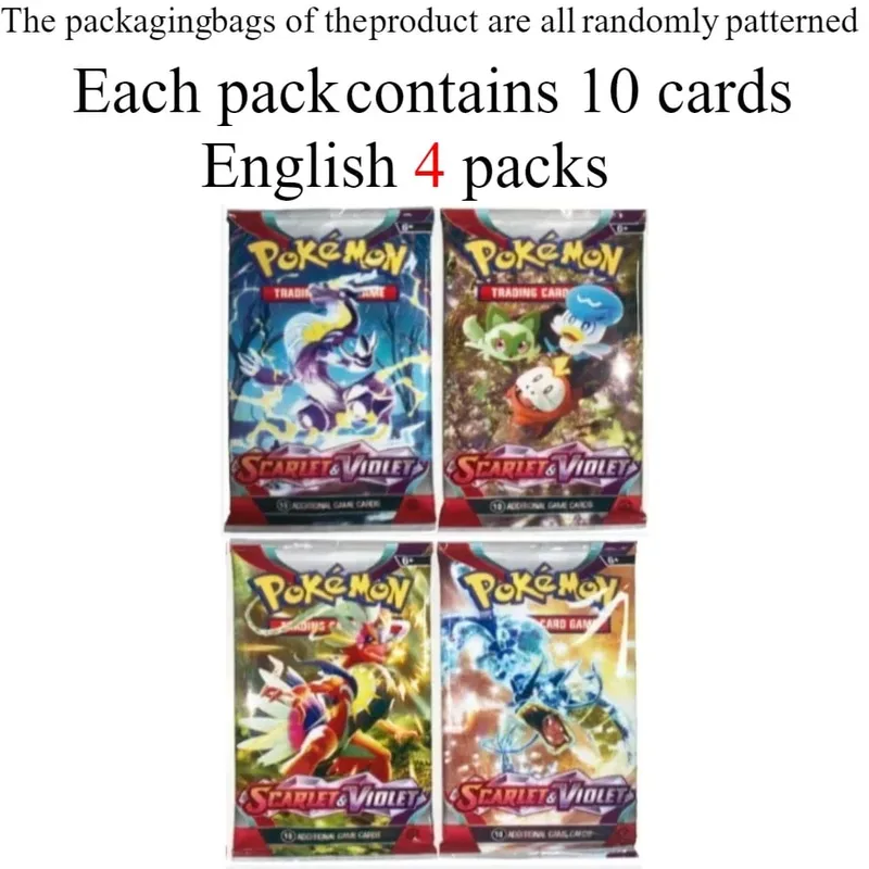 Pokemon Card Scarlet Violet Prismatic Evolutions English Booster 360Pcs Battle Trading Collection Κάρτες παιχνιδιών 40 ανά κουτί — image 27