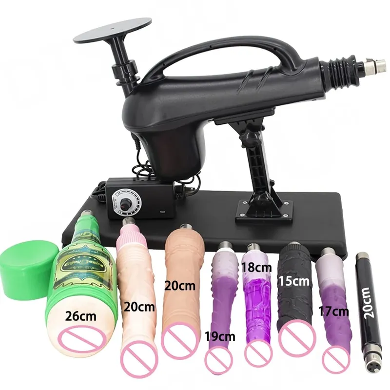 Automatic Sexual Machine 3XLR Dildo Attachments Female Masturbation Vibrator Massage Gun Sex Toys for Men Couples Adult Products — image 8