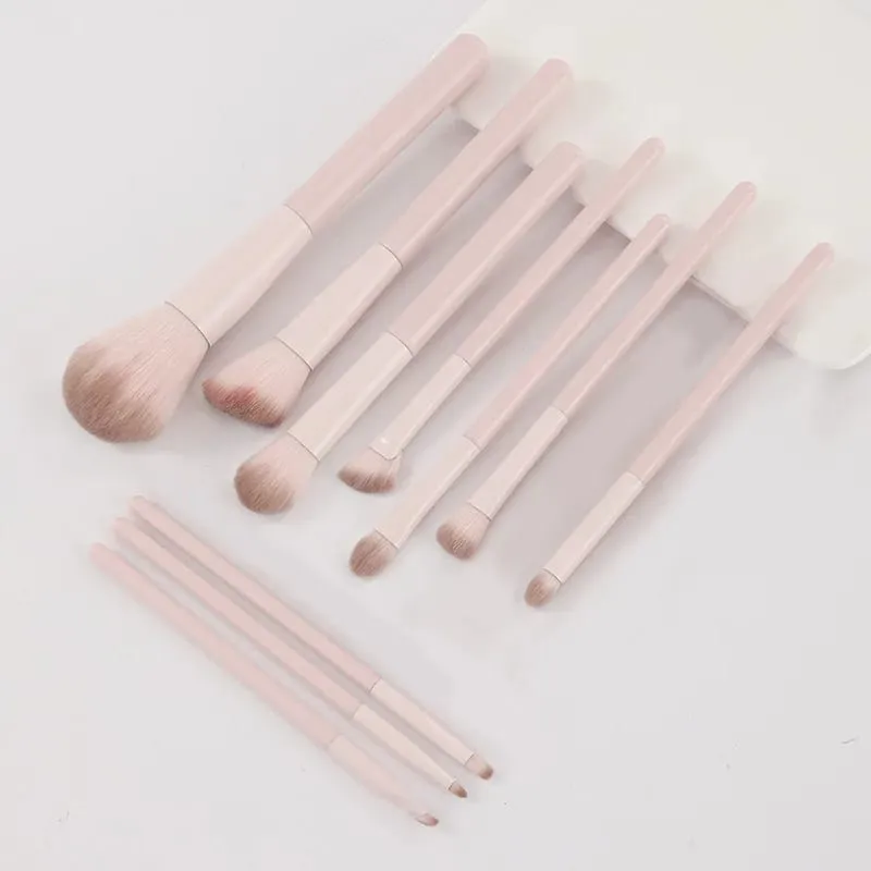 3/10/13 Pcs Makeup Brush Set for Beginners Eye Shadow Blush Contour Blend Nose Shadow Concealer Complete Kit for New User