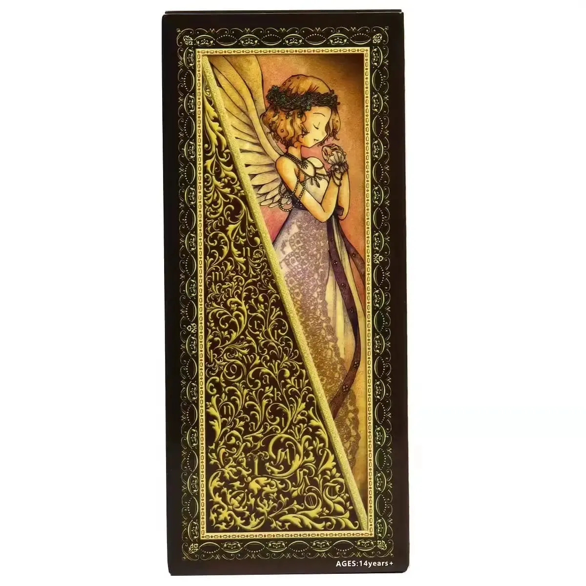 Low Scare Tarot Cards 78PCS Anime Fairy Tale Deck Kawaii Cute Oracle Divination Beginner Friendly Witchcraft Spirit Board Game — image 4