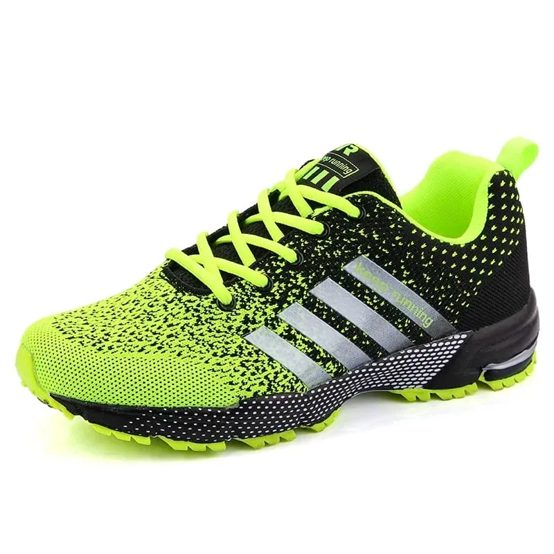 New Men's Sneakers Mesh Surface Spring Summer Breathable Casual Sports Shoes Flat Vulcanized Couple Running Big Size