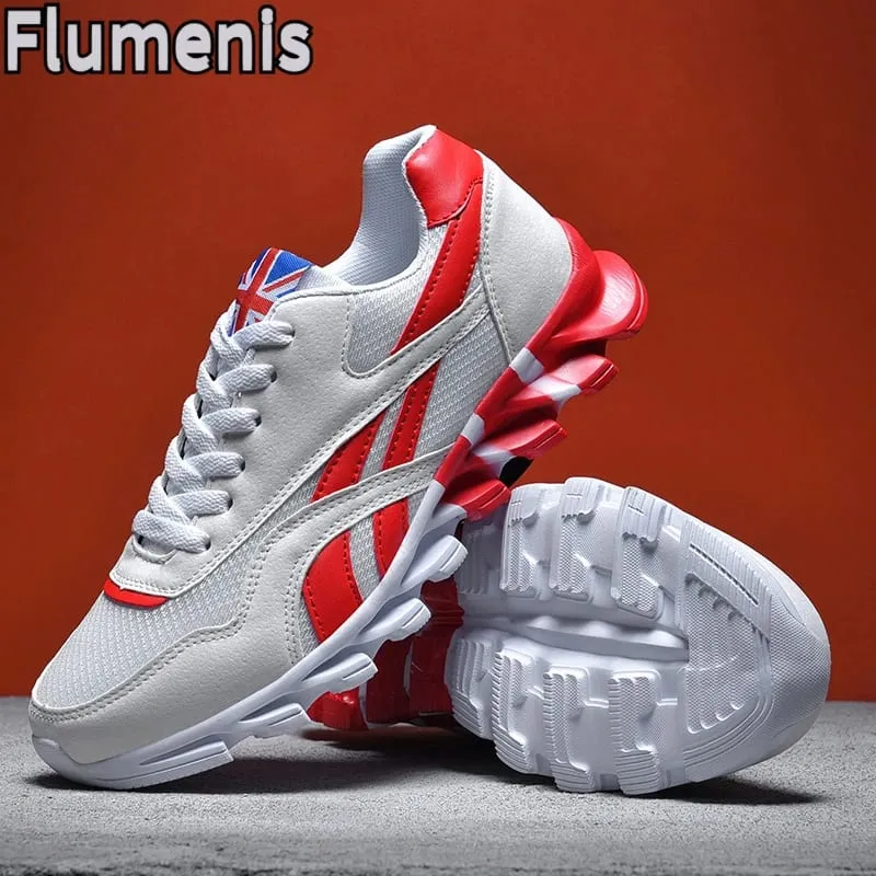 2026 New Men's and Women's Running Shoes Breathable Casual Sneakers Anti-Slip Vibration Comfortable Walking Shoes 38-46 — image 1